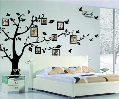 DIY Photo Tree Wall Decals