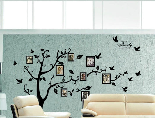 DIY Photo Tree Wall Decals