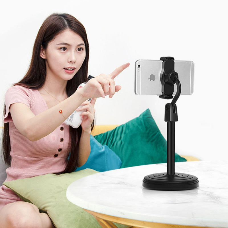 Adjustable Height Mobile Phone Stand & Mini Tripod