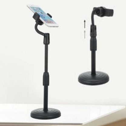 Adjustable Height Mobile Phone Stand & Mini Tripod