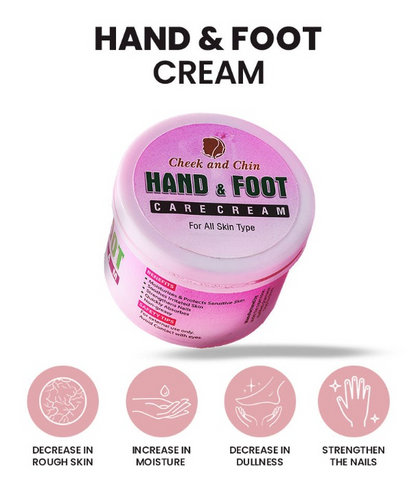 Hand & Foot Care Cream (100g) | Deep Moisturizing and Nourishing Formula for Dry, Sensitive Skin Protection and Softness