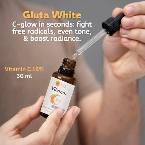 Gluta White Vitamin C 16% Serum | Advanced Brightening & Dark Spot Correction