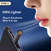 Portable USB Rechargeable Cigarette Lighter | Windproof Plug & Play Design