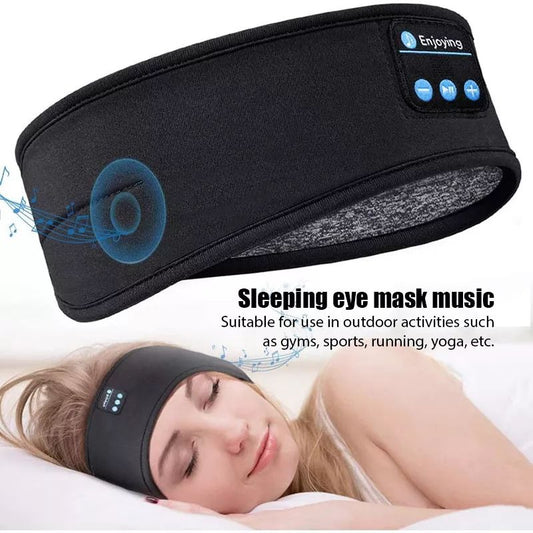 Wireless Bluetooth Music Headband | Built-In Headphones for Sports & Sleep