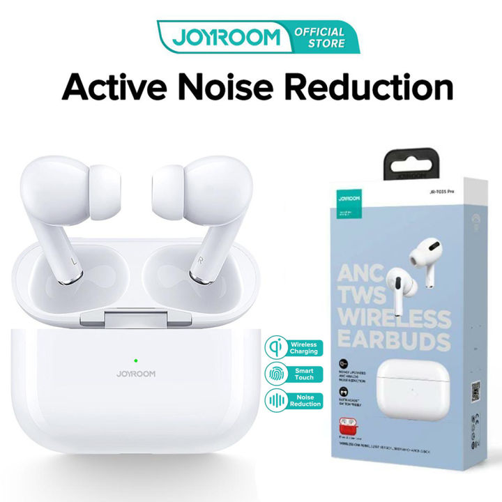 Joyroom T03S Pro TWS Earbuds – Active Noise Cancelling (ANC)