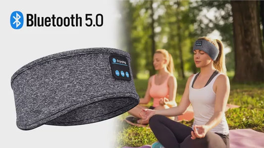 Wireless Bluetooth Music Headband | Built-In Headphones for Sports & Sleep