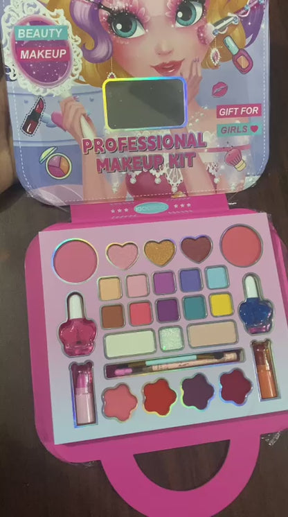 Kids Beauty Magic Makeup Set | Fashion & Beauty Cosmetic Kit for Girls